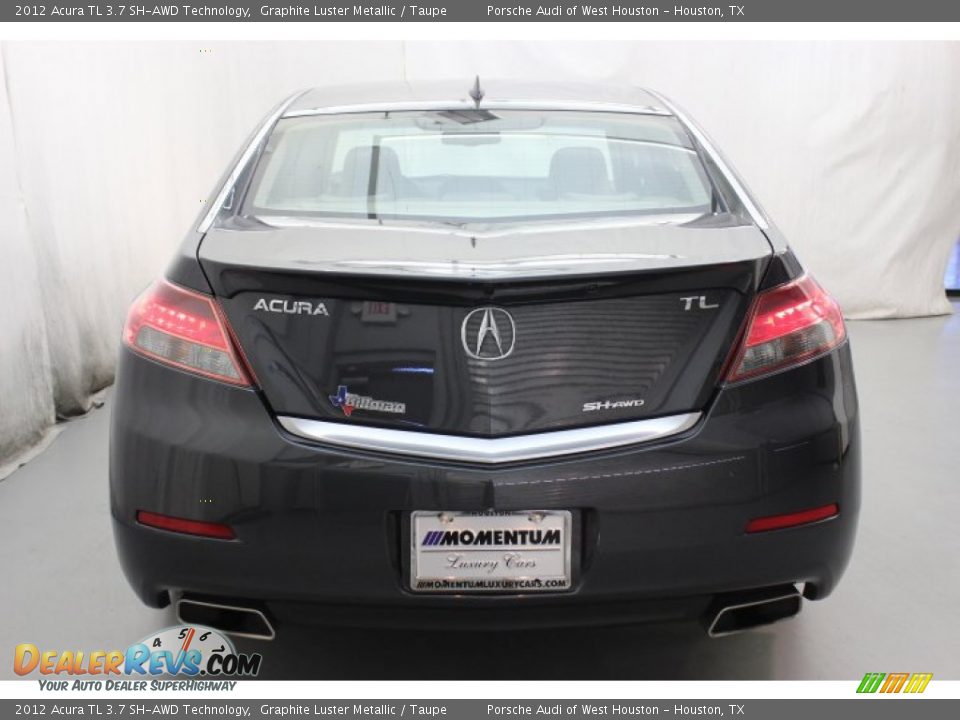 2012 Acura TL 3.7 SH-AWD Technology Graphite Luster Metallic / Taupe Photo #5