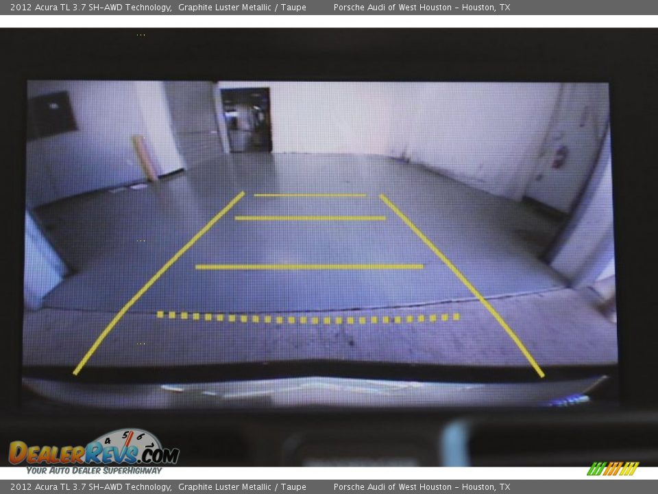 2012 Acura TL 3.7 SH-AWD Technology Graphite Luster Metallic / Taupe Photo #23