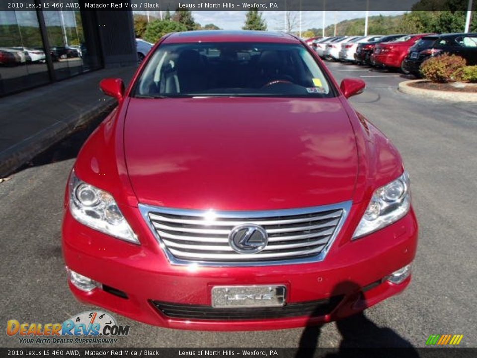 2010 Lexus LS 460 AWD Matador Red Mica / Black Photo #3
