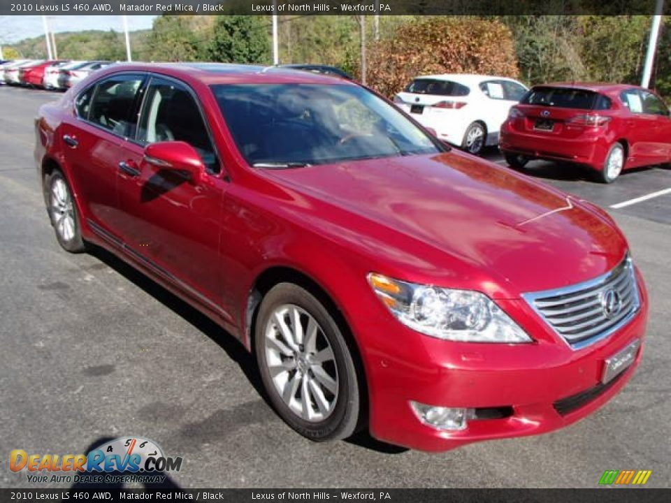 Front 3/4 View of 2010 Lexus LS 460 AWD Photo #4