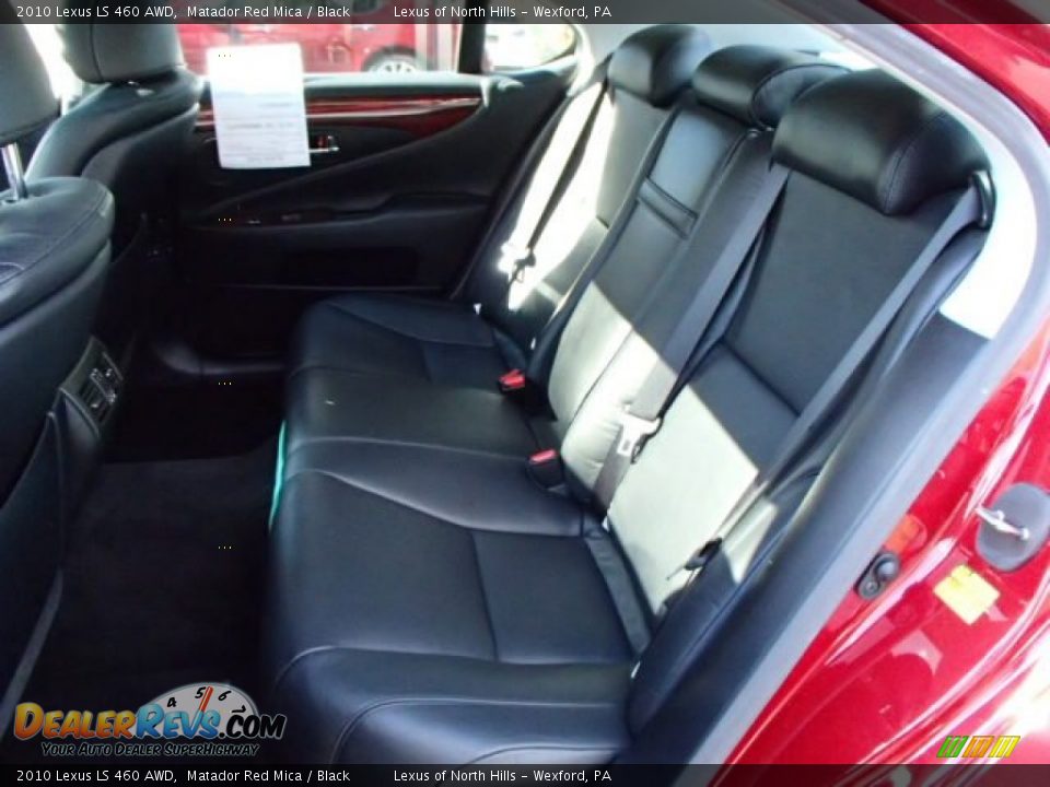 2010 Lexus LS 460 AWD Matador Red Mica / Black Photo #10