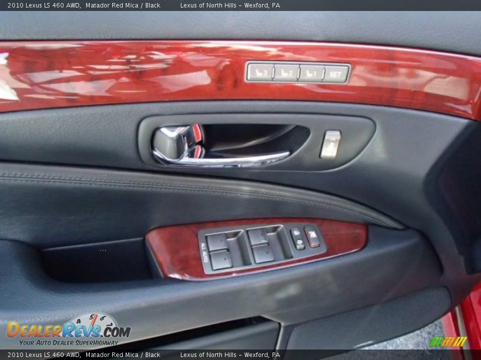 2010 Lexus LS 460 AWD Matador Red Mica / Black Photo #12
