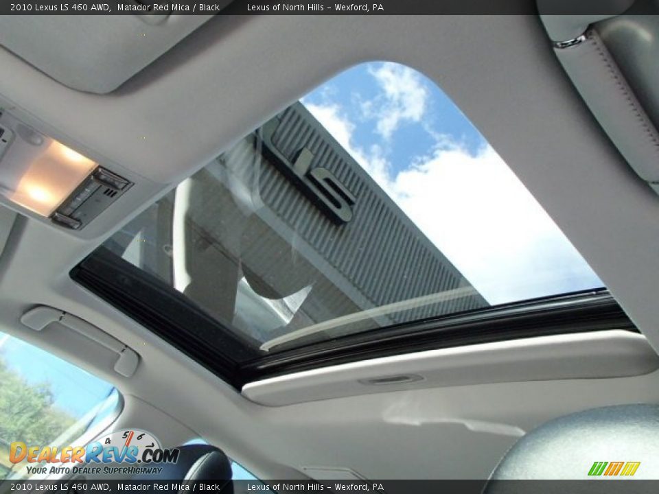 2010 Lexus LS 460 AWD Matador Red Mica / Black Photo #13