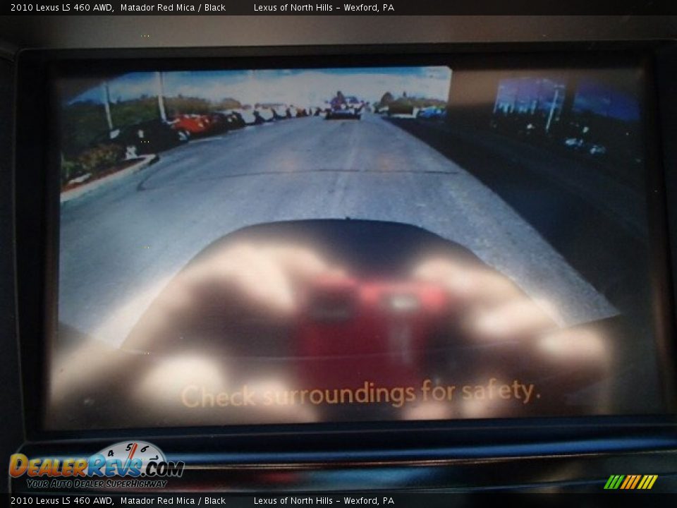 2010 Lexus LS 460 AWD Matador Red Mica / Black Photo #15