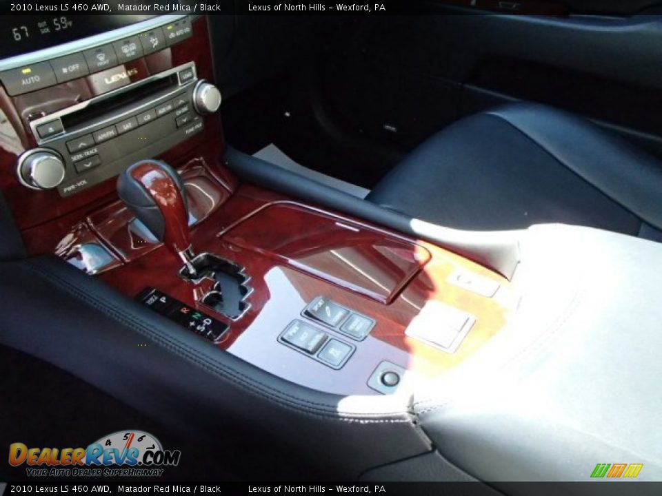2010 Lexus LS 460 AWD Matador Red Mica / Black Photo #16