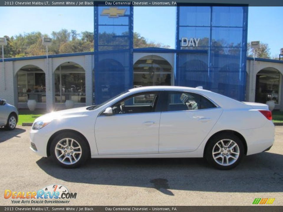 2013 Chevrolet Malibu LT Summit White / Jet Black Photo #2