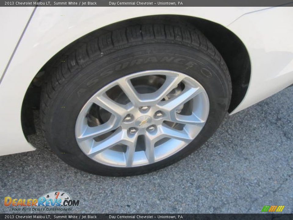 2013 Chevrolet Malibu LT Summit White / Jet Black Photo #3