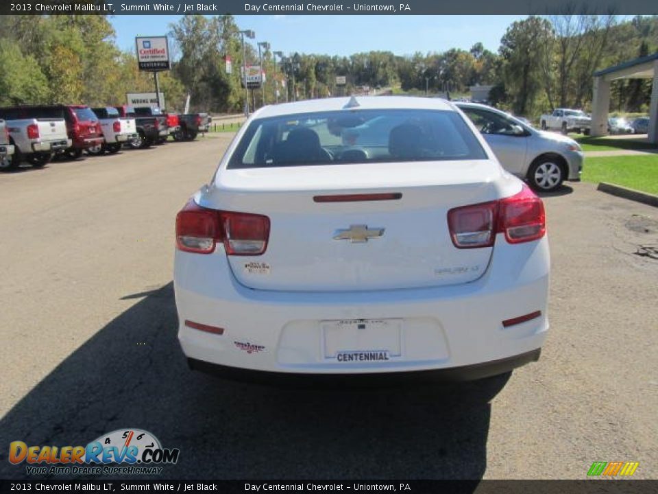 2013 Chevrolet Malibu LT Summit White / Jet Black Photo #5