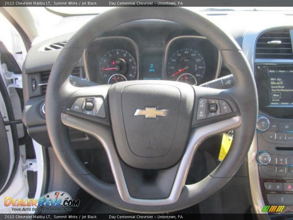 2013 Chevrolet Malibu LT Summit White / Jet Black Photo #14