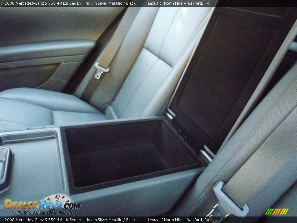 2008 Mercedes-Benz S 550 4Matic Sedan Iridium Silver Metallic / Black Photo #13