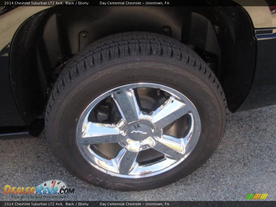 2014 Chevrolet Suburban LTZ 4x4 Black / Ebony Photo #3