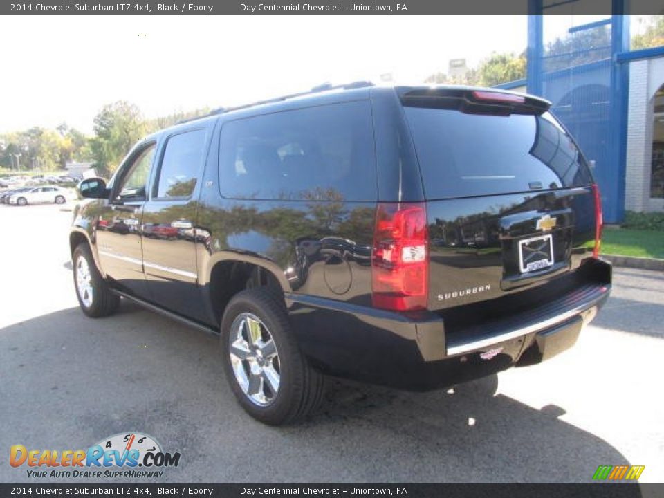 2014 Chevrolet Suburban LTZ 4x4 Black / Ebony Photo #4