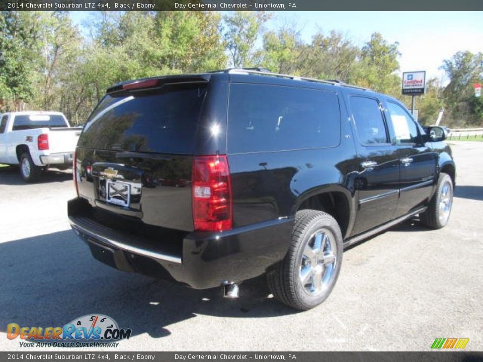 2014 Chevrolet Suburban LTZ 4x4 Black / Ebony Photo #6