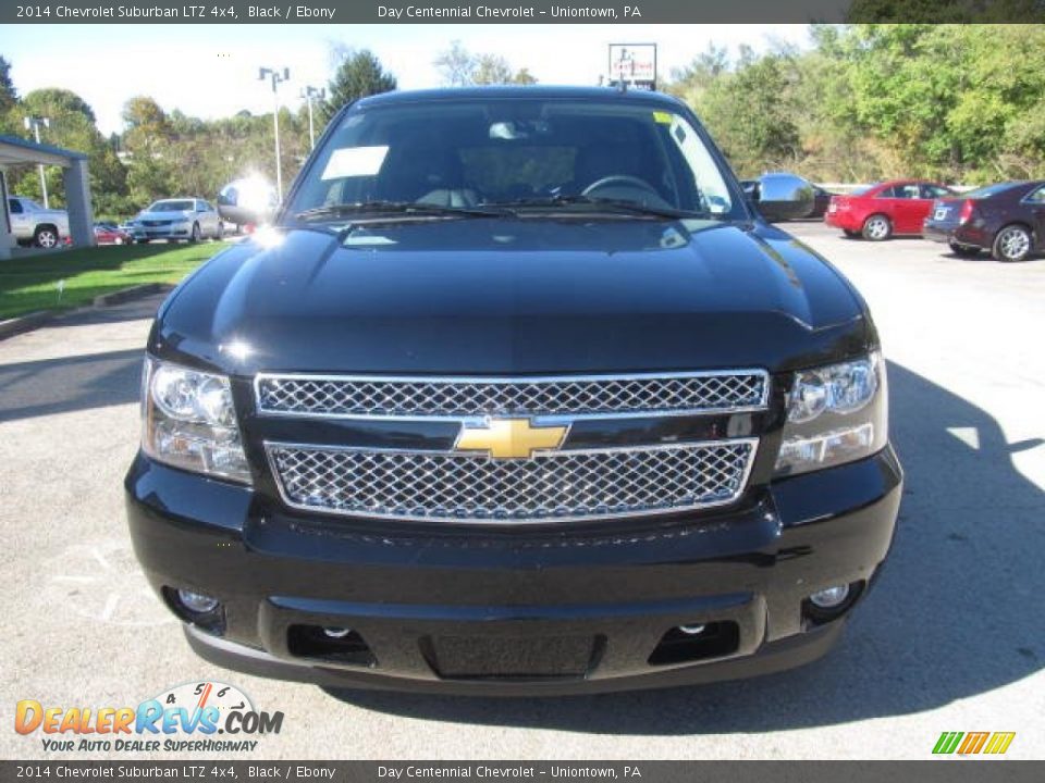 2014 Chevrolet Suburban LTZ 4x4 Black / Ebony Photo #9