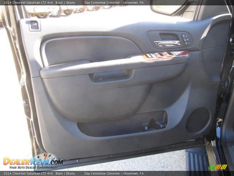 2014 Chevrolet Suburban LTZ 4x4 Black / Ebony Photo #10