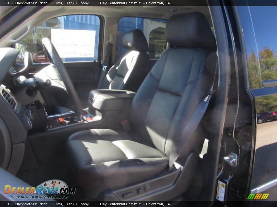2014 Chevrolet Suburban LTZ 4x4 Black / Ebony Photo #12