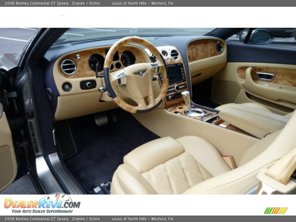 Ochre Interior - 2008 Bentley Continental GT Speed Photo #3