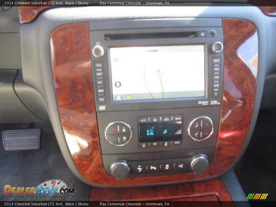 2014 Chevrolet Suburban LTZ 4x4 Black / Ebony Photo #17