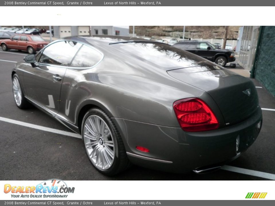 2008 Bentley Continental GT Speed Granite / Ochre Photo #11