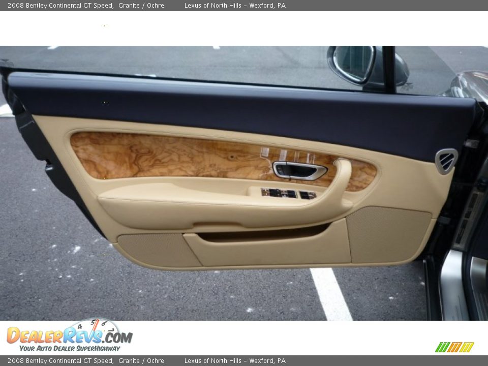 Door Panel of 2008 Bentley Continental GT Speed Photo #14