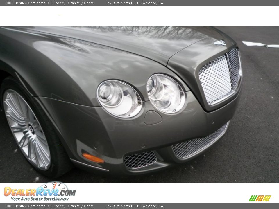 2008 Bentley Continental GT Speed Granite / Ochre Photo #26