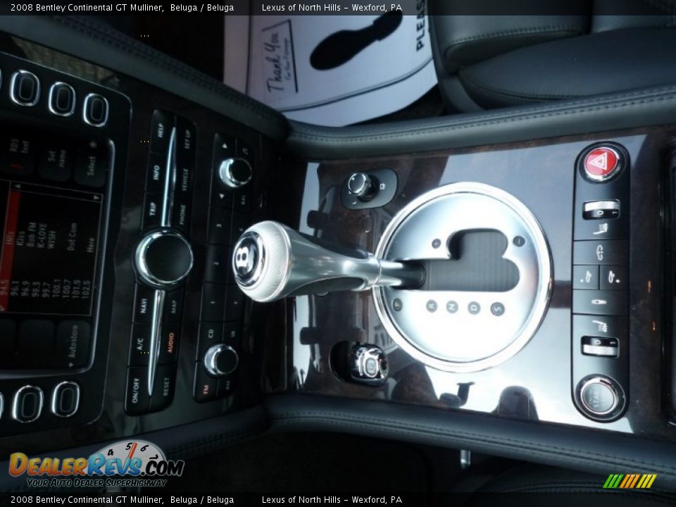 2008 Bentley Continental GT Mulliner Shifter Photo #6
