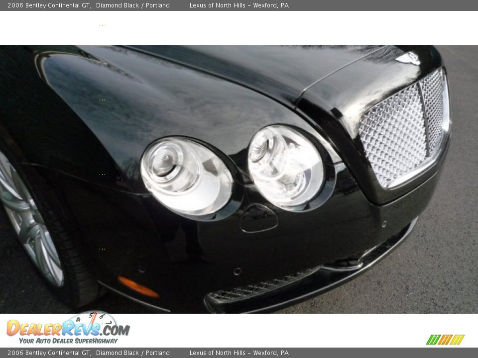 2006 Bentley Continental GT Diamond Black / Portland Photo #15