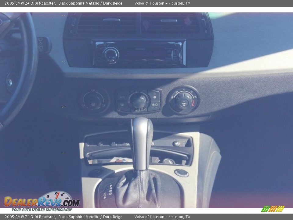 2005 BMW Z4 3.0i Roadster Black Sapphire Metallic / Dark Beige Photo #10