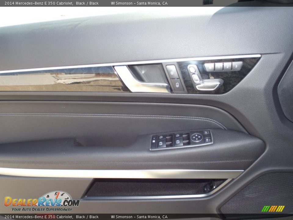 2014 Mercedes-Benz E 350 Cabriolet Black / Black Photo #4