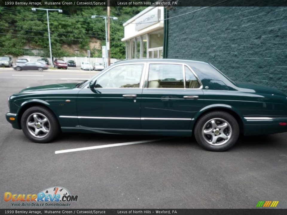 1999 Bentley Arnage Mulsanne Green / Cotswold/Spruce Photo #11
