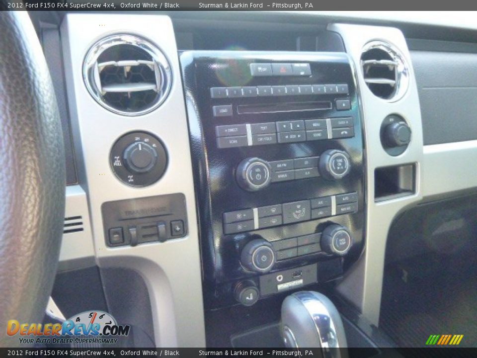 2012 Ford F150 FX4 SuperCrew 4x4 Oxford White / Black Photo #13
