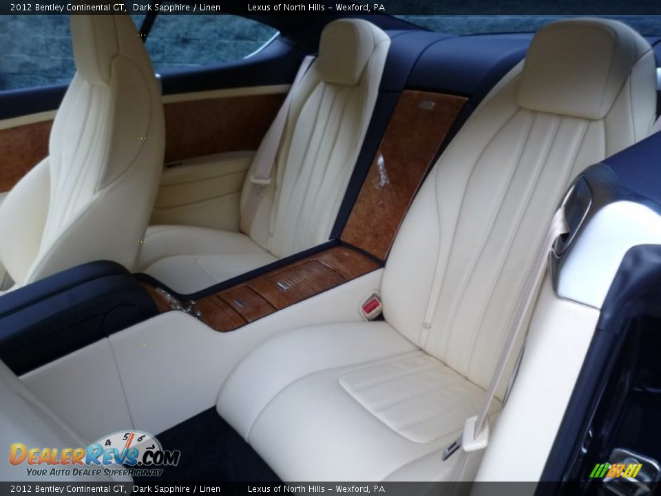 2012 Bentley Continental GT Dark Sapphire / Linen Photo #3