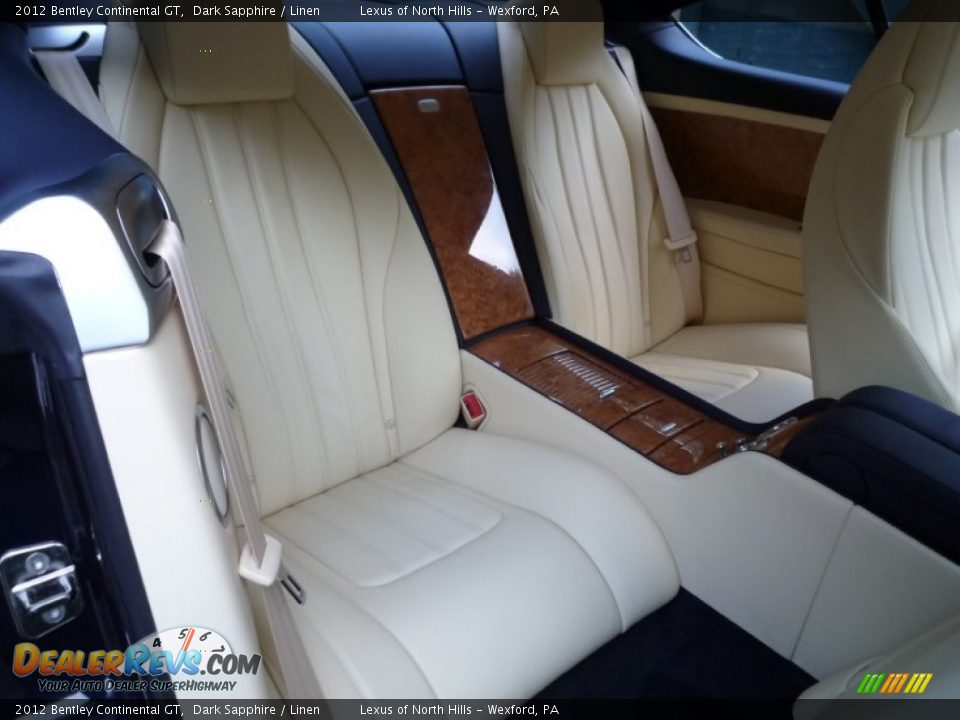 2012 Bentley Continental GT Dark Sapphire / Linen Photo #15
