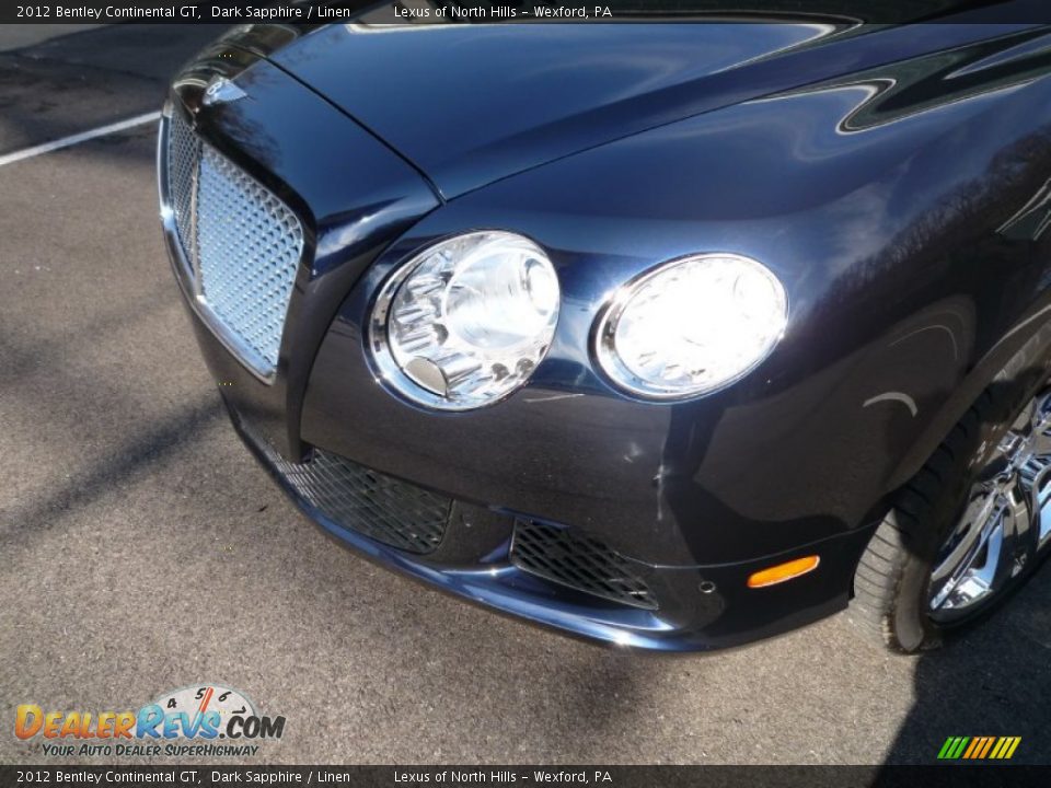 2012 Bentley Continental GT Dark Sapphire / Linen Photo #20