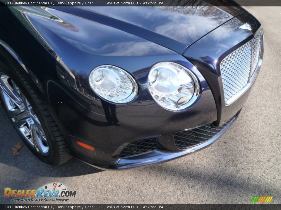 2012 Bentley Continental GT Dark Sapphire / Linen Photo #22
