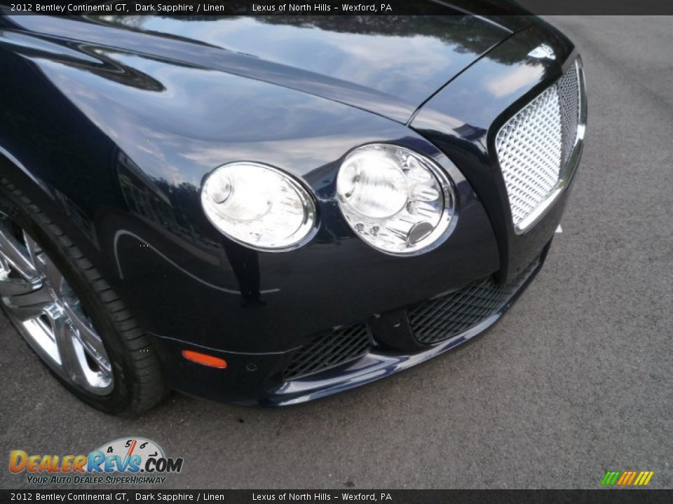 2012 Bentley Continental GT Dark Sapphire / Linen Photo #27