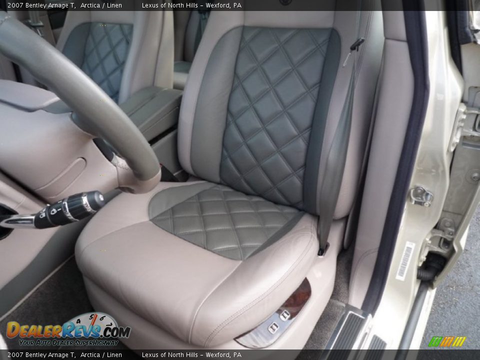 Front Seat of 2007 Bentley Arnage T Photo #5
