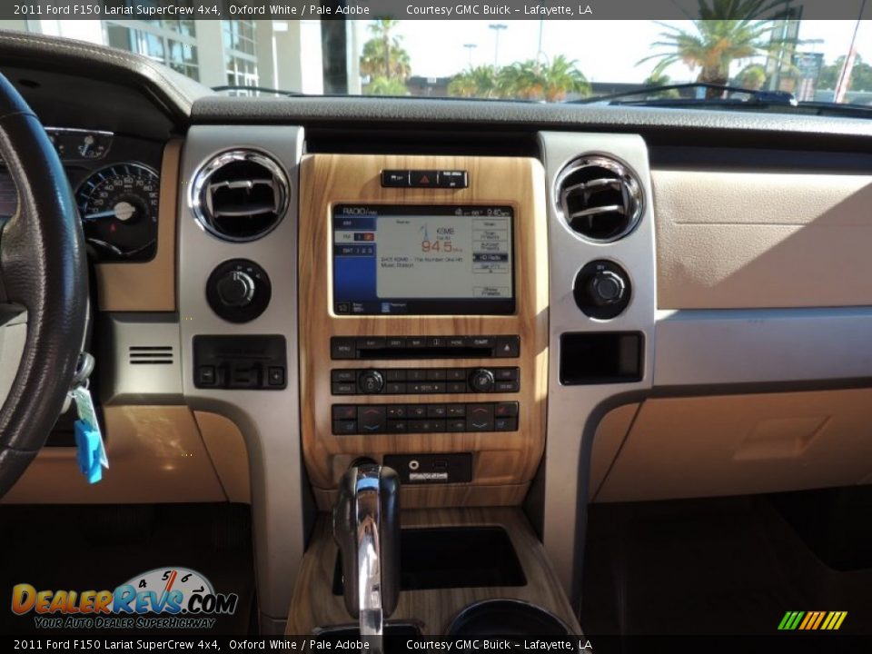 2011 Ford F150 Lariat SuperCrew 4x4 Oxford White / Pale Adobe Photo #19