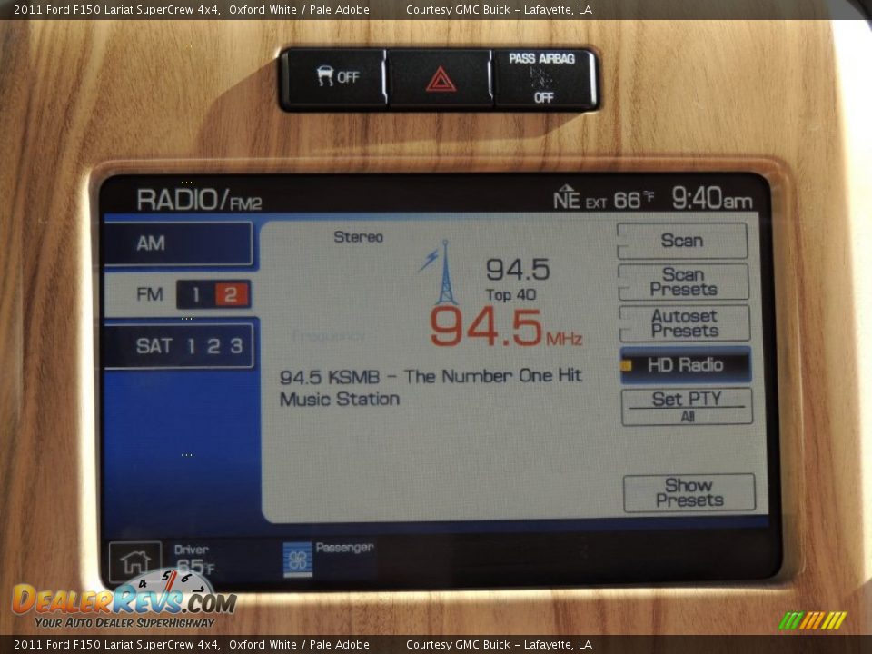 2011 Ford F150 Lariat SuperCrew 4x4 Oxford White / Pale Adobe Photo #20