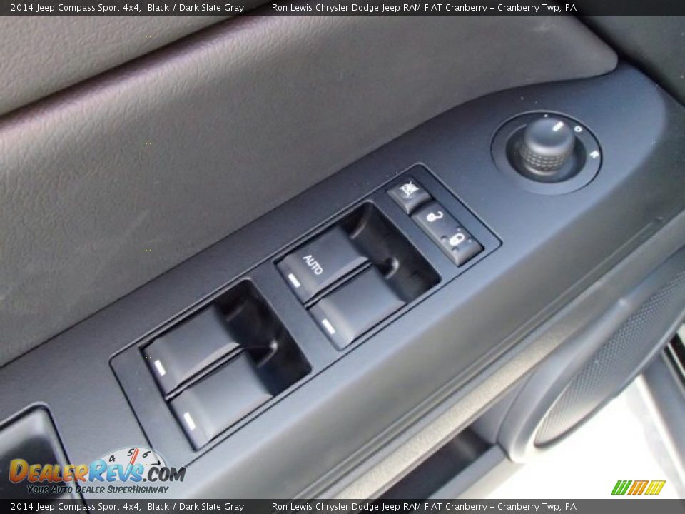 2014 Jeep Compass Sport 4x4 Black / Dark Slate Gray Photo #15