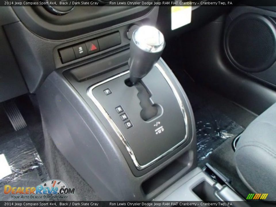 2014 Jeep Compass Sport 4x4 Black / Dark Slate Gray Photo #17