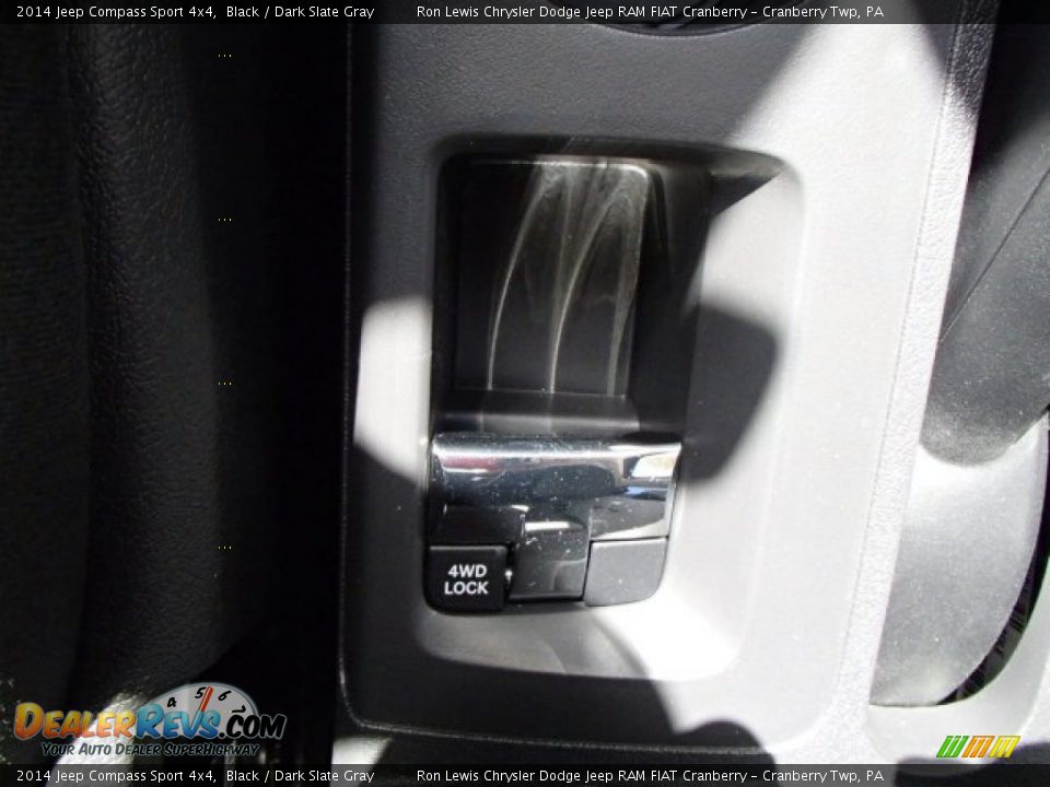 2014 Jeep Compass Sport 4x4 Black / Dark Slate Gray Photo #18