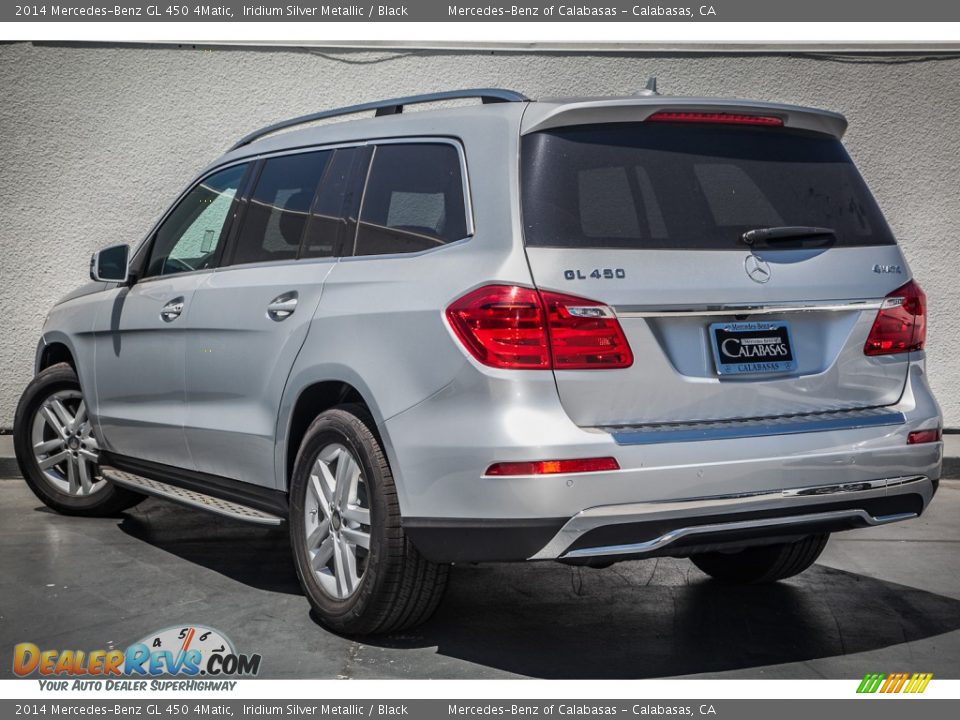 2014 Mercedes-Benz GL 450 4Matic Iridium Silver Metallic / Black Photo #2