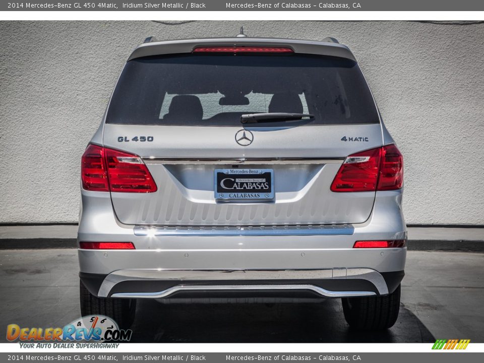 2014 Mercedes-Benz GL 450 4Matic Iridium Silver Metallic / Black Photo #3