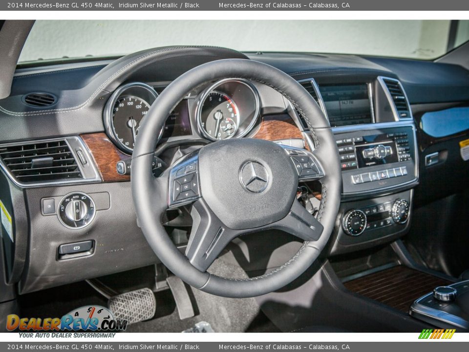 2014 Mercedes-Benz GL 450 4Matic Iridium Silver Metallic / Black Photo #5