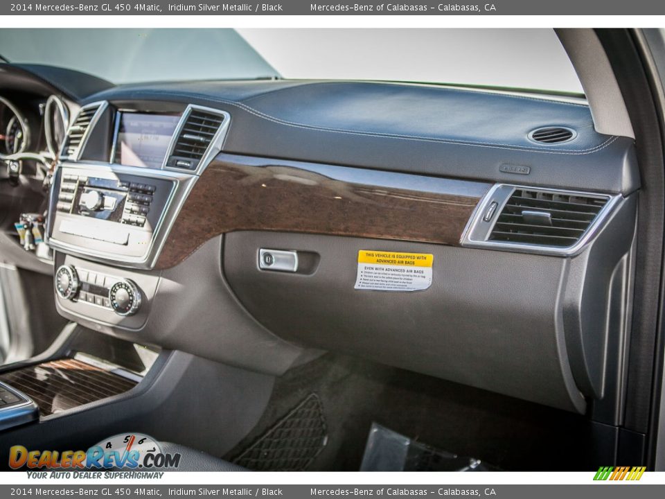 2014 Mercedes-Benz GL 450 4Matic Iridium Silver Metallic / Black Photo #8