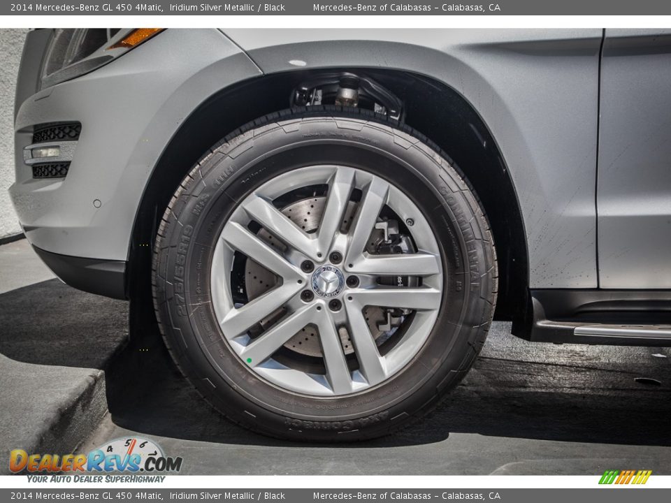 2014 Mercedes-Benz GL 450 4Matic Iridium Silver Metallic / Black Photo #10