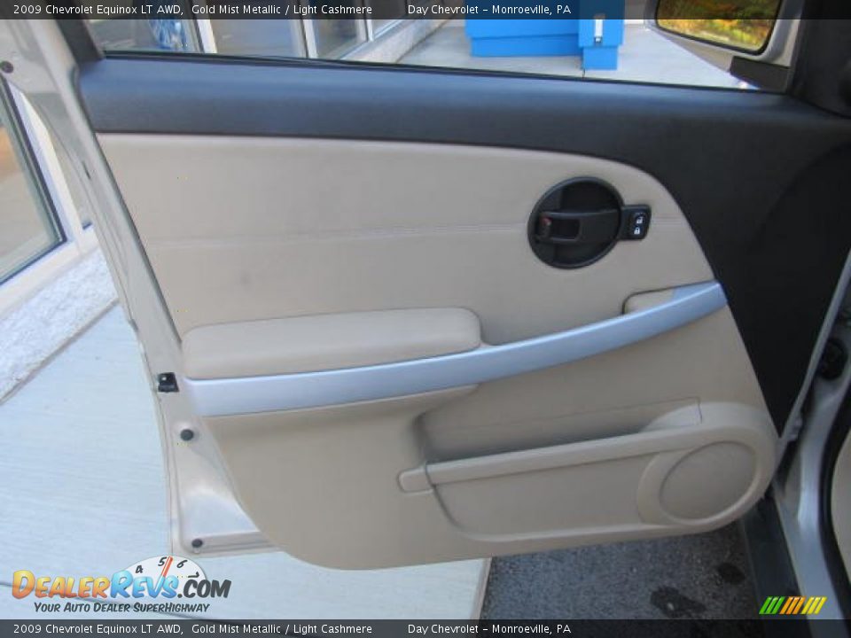 2009 Chevrolet Equinox LT AWD Gold Mist Metallic / Light Cashmere Photo #11