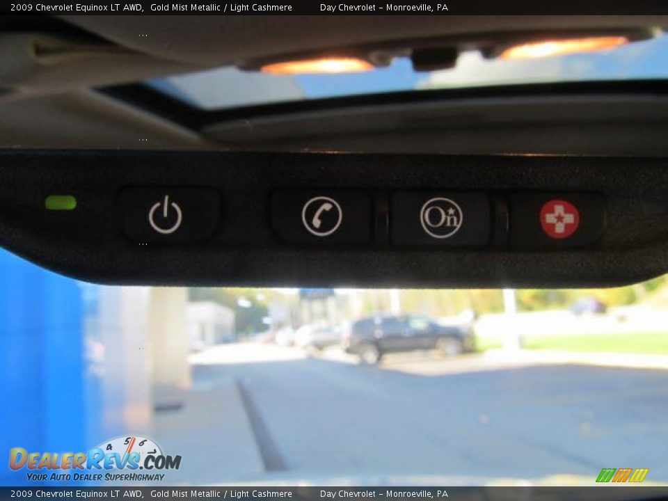 2009 Chevrolet Equinox LT AWD Gold Mist Metallic / Light Cashmere Photo #18