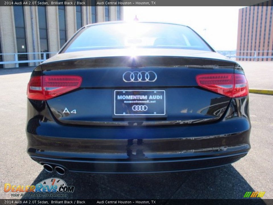 2014 Audi A4 2.0T Sedan Brilliant Black / Black Photo #3